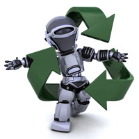 Image Robot Recyclage